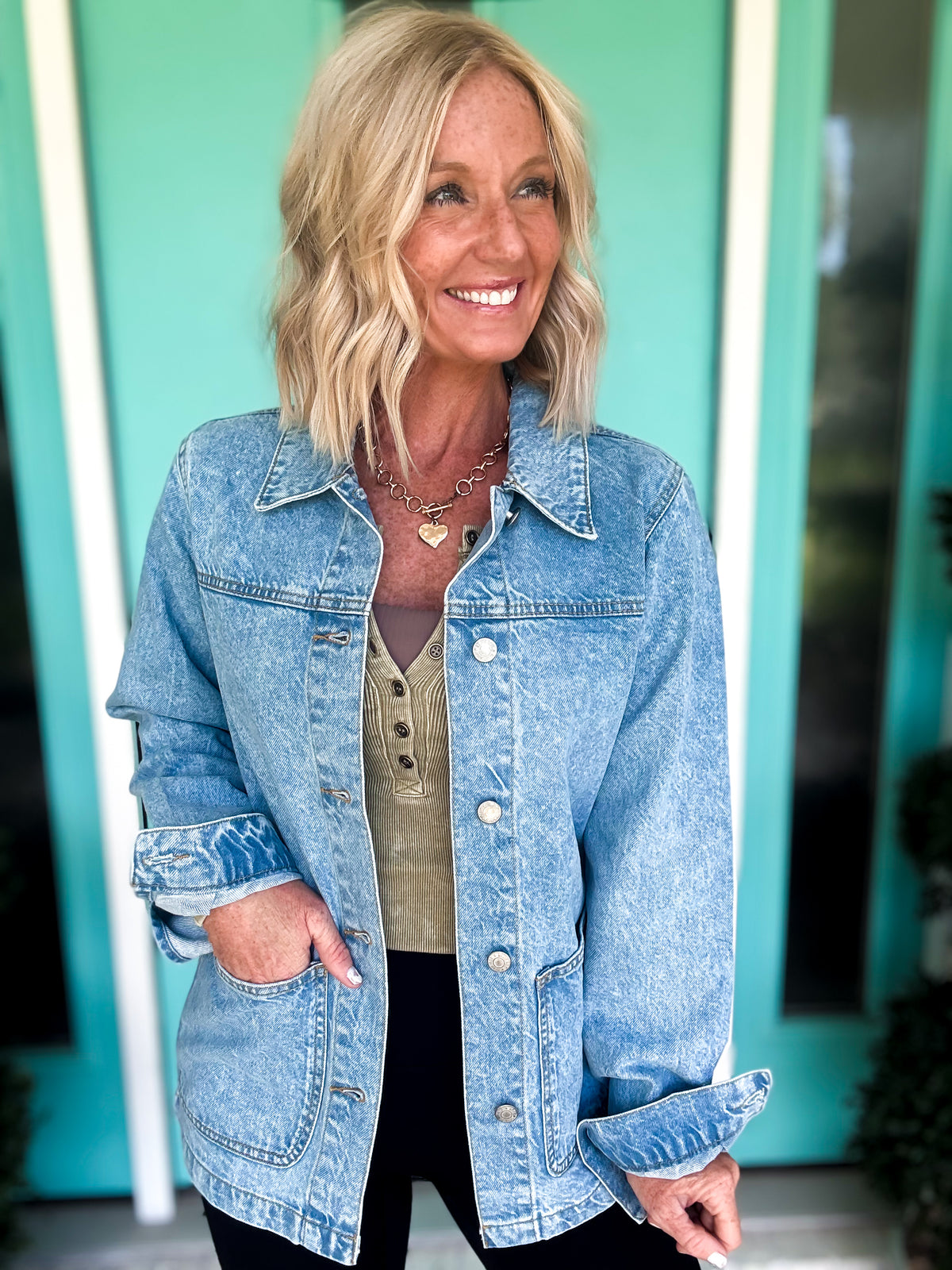 Forever Oversized Denim Jacket