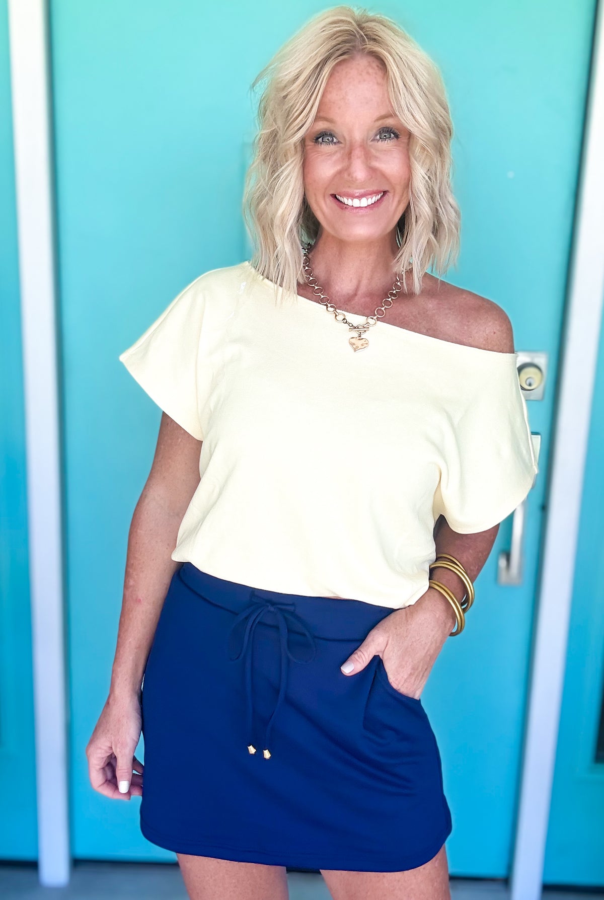 Navy Necessity Skort