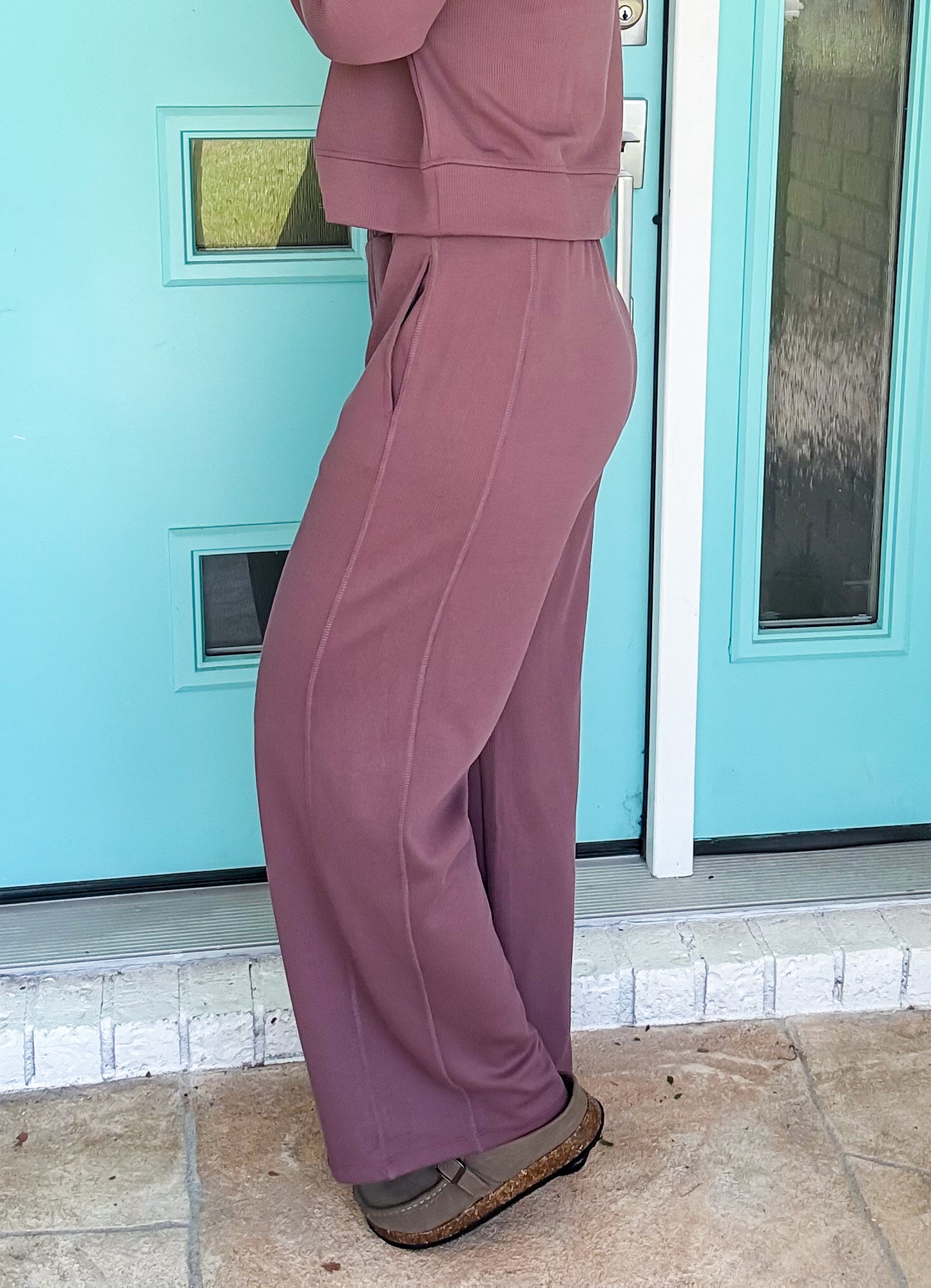 Ribbed Rush Luxe Pants by Mono B