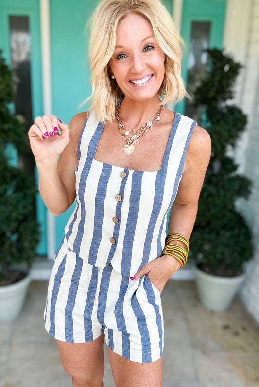 The Workshop Striped Set