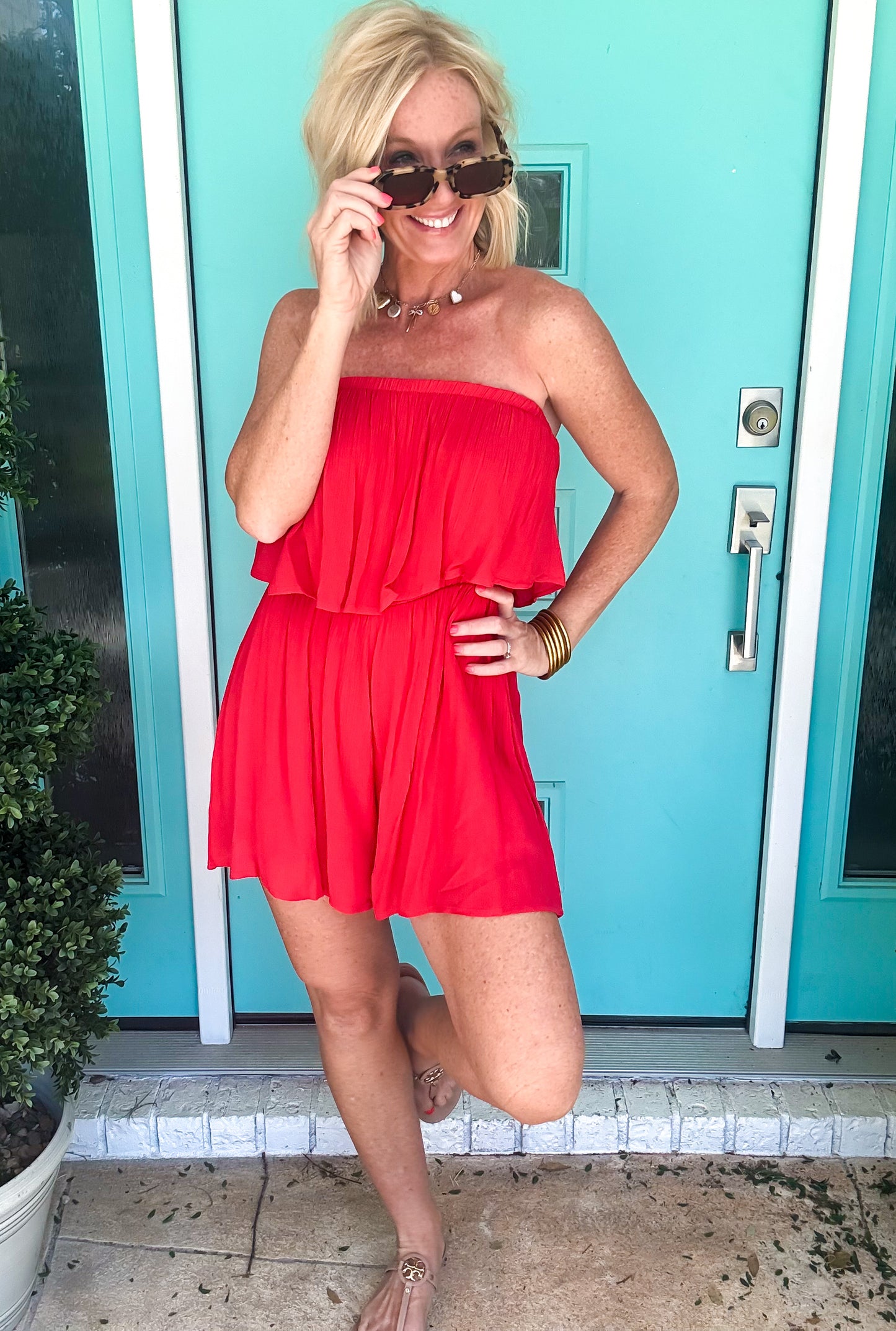 Red Hot Romper