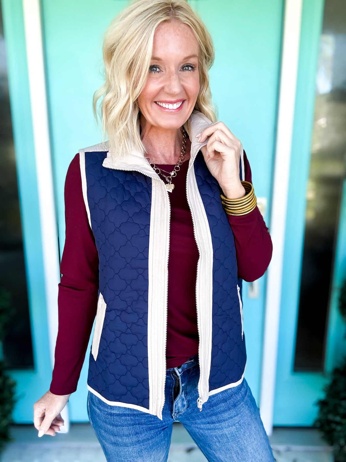 Go To Fall Quilted Vest