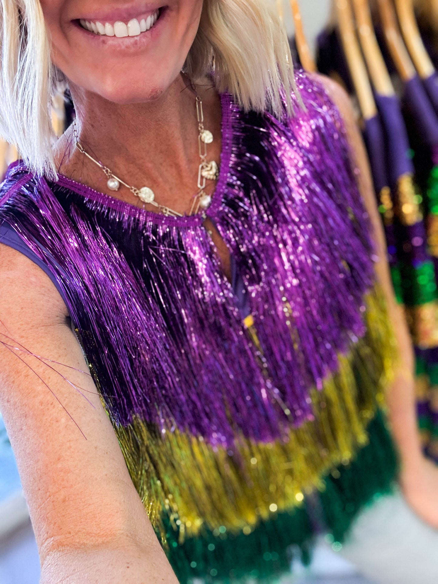 Mardi Gras Tank/Vest