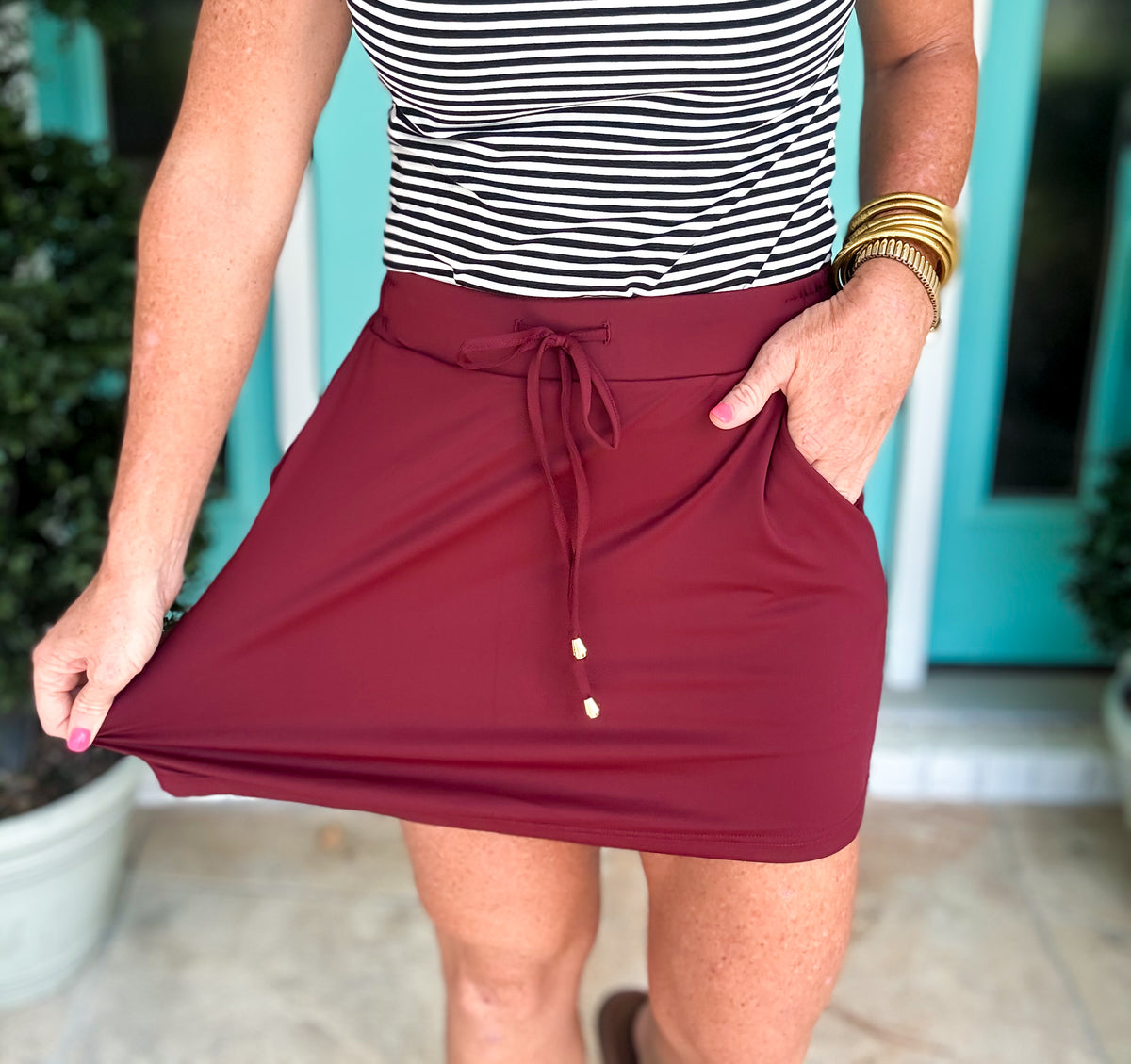Maroon Gameday Skort