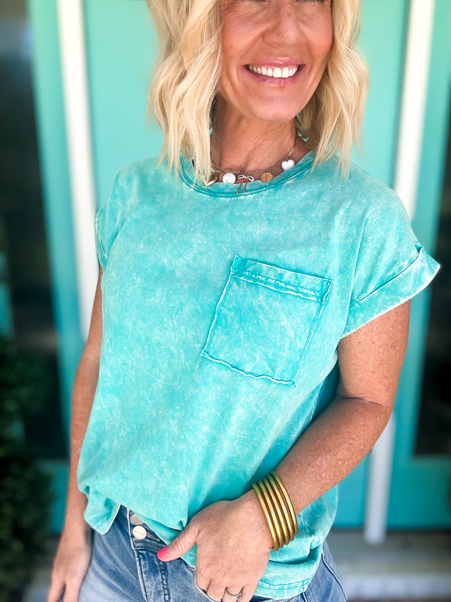 The Go-To Fold Sleeve Tee