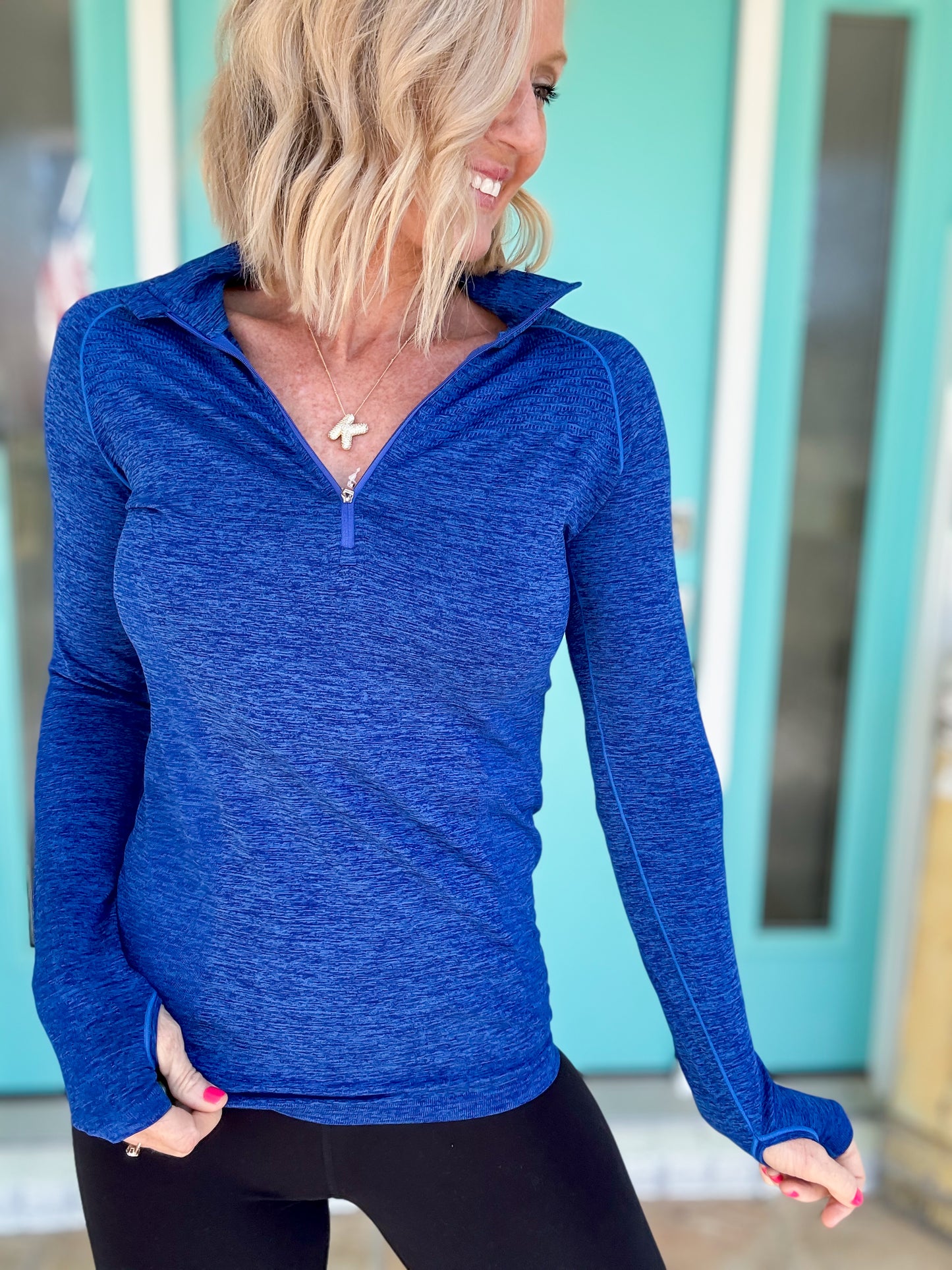 Pretty Perfect Zip Active Pullover