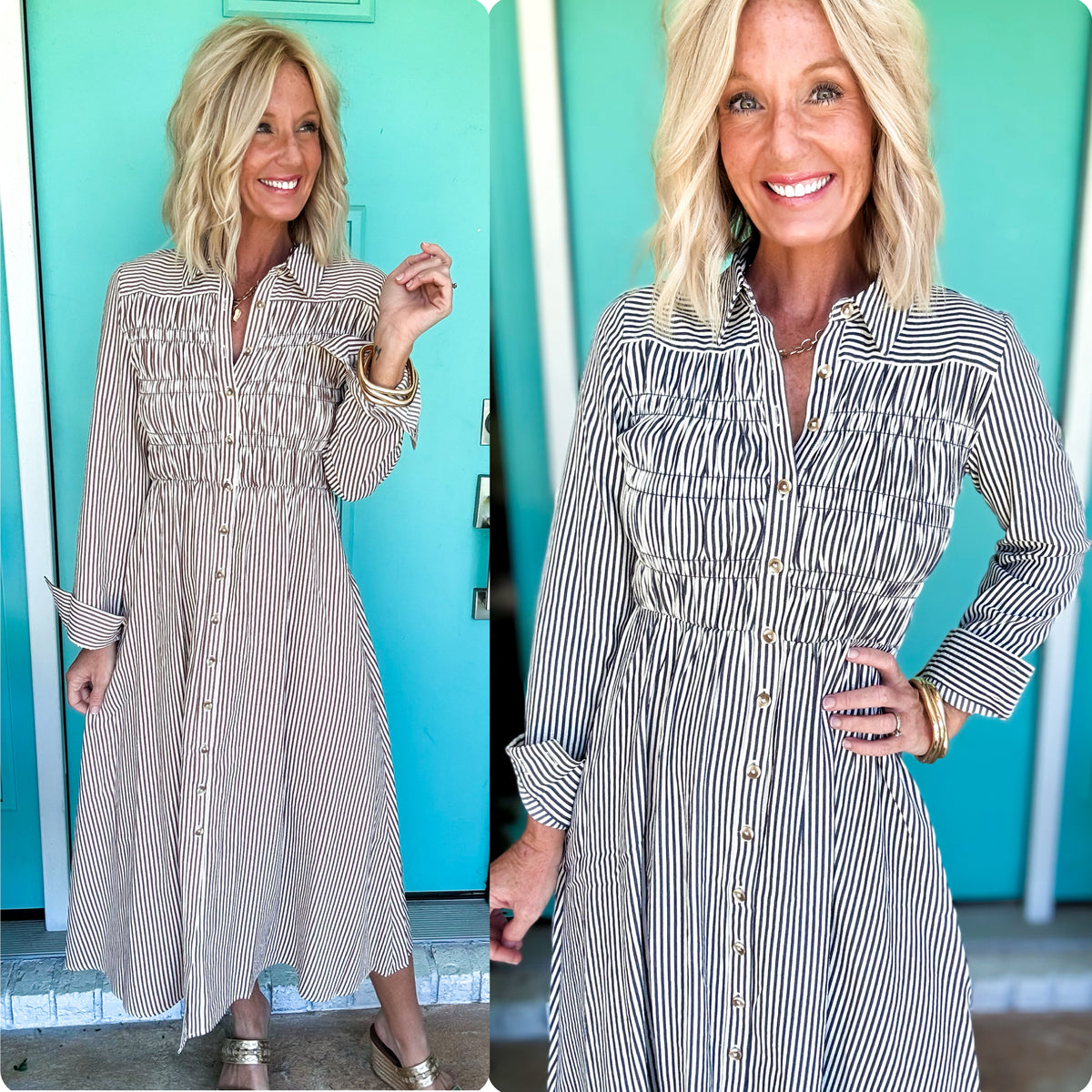 Line It Up Dress