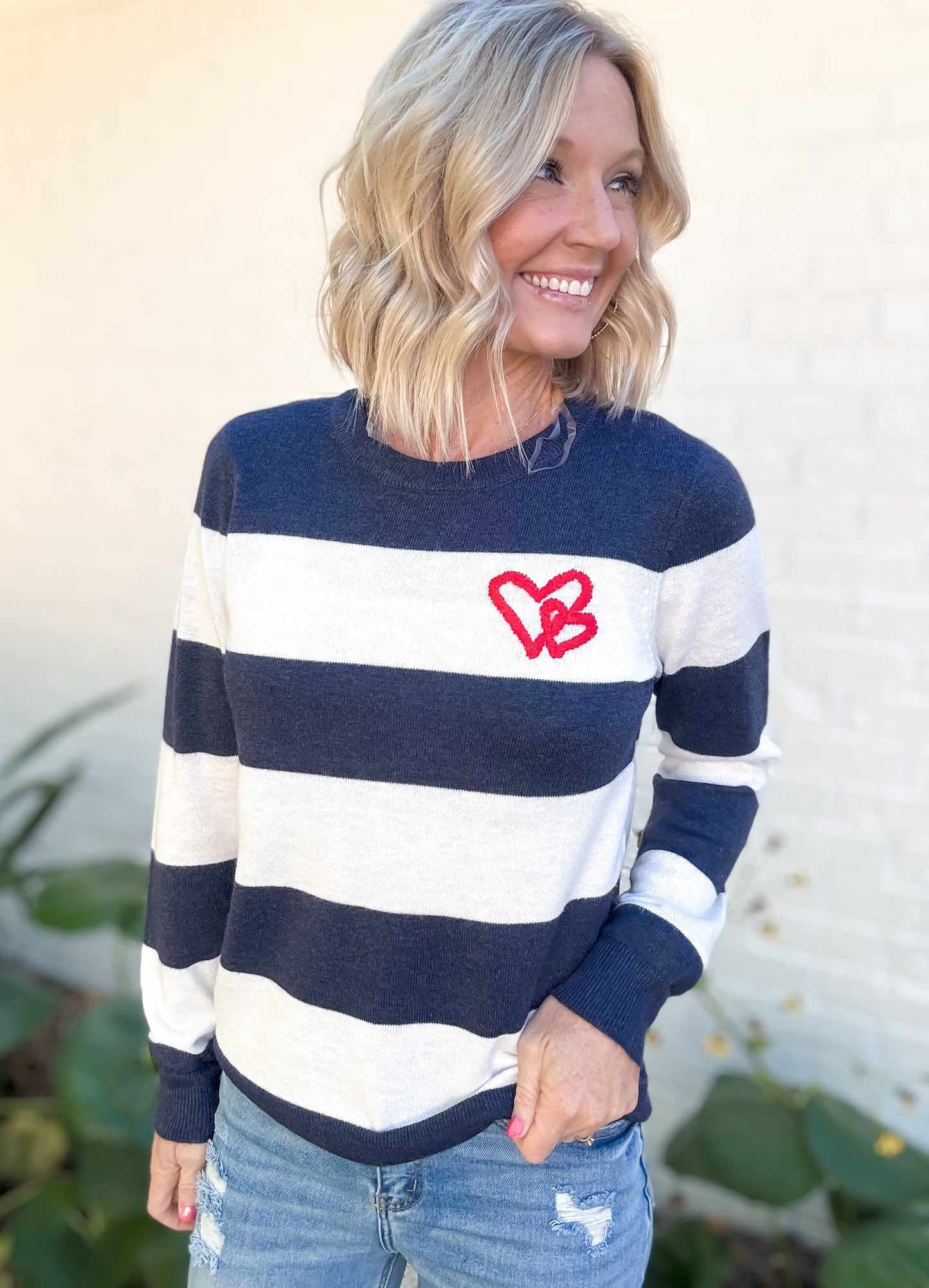 Love Stripes Sweater