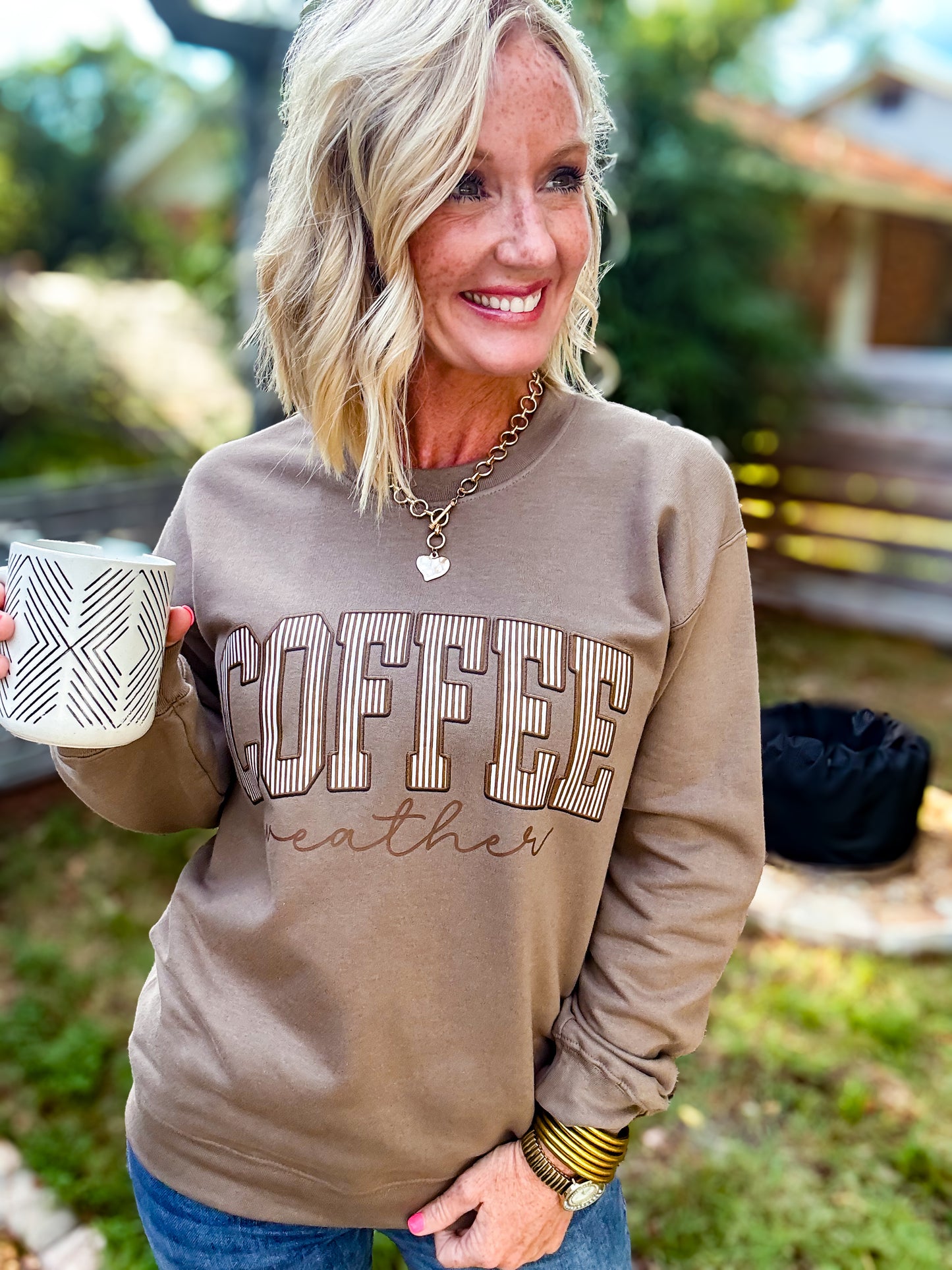 Coffee Weather Tee/Sweatshirt