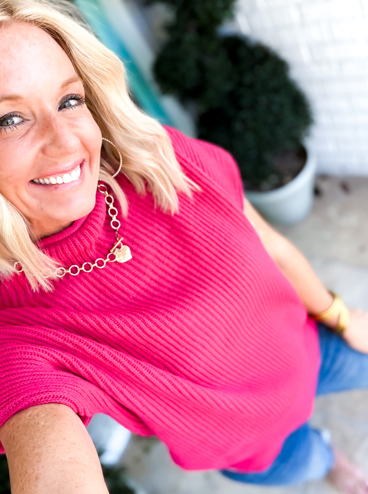 Shoulder Check Sweater