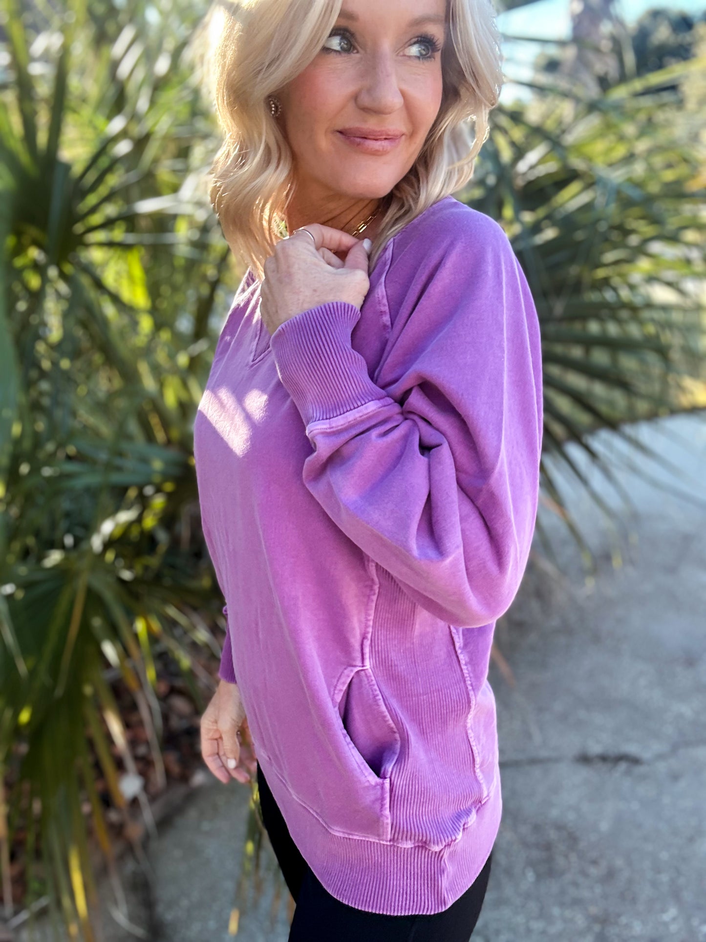 The Annette Spring French Terry Pullover