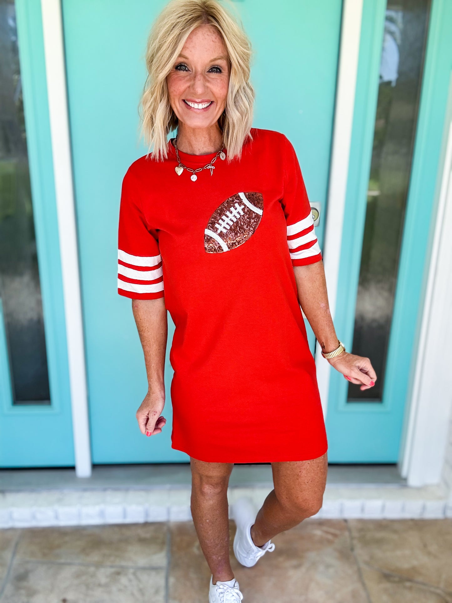 Glitz & Gameday Dress