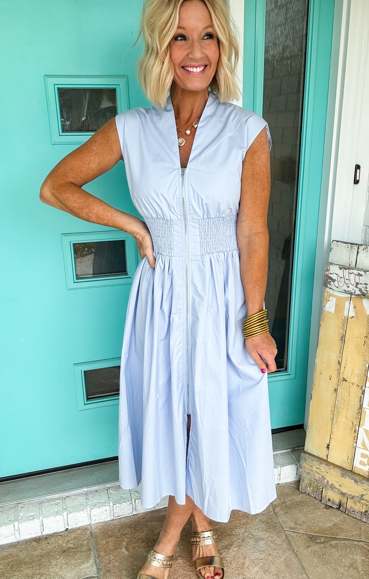 The Meadow Walk Smocked Waist Dress