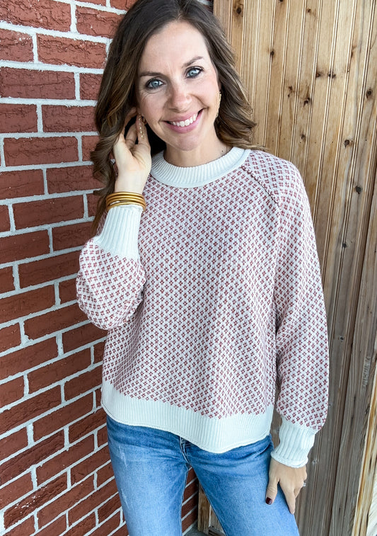 Fireside Feels Textured Sweater