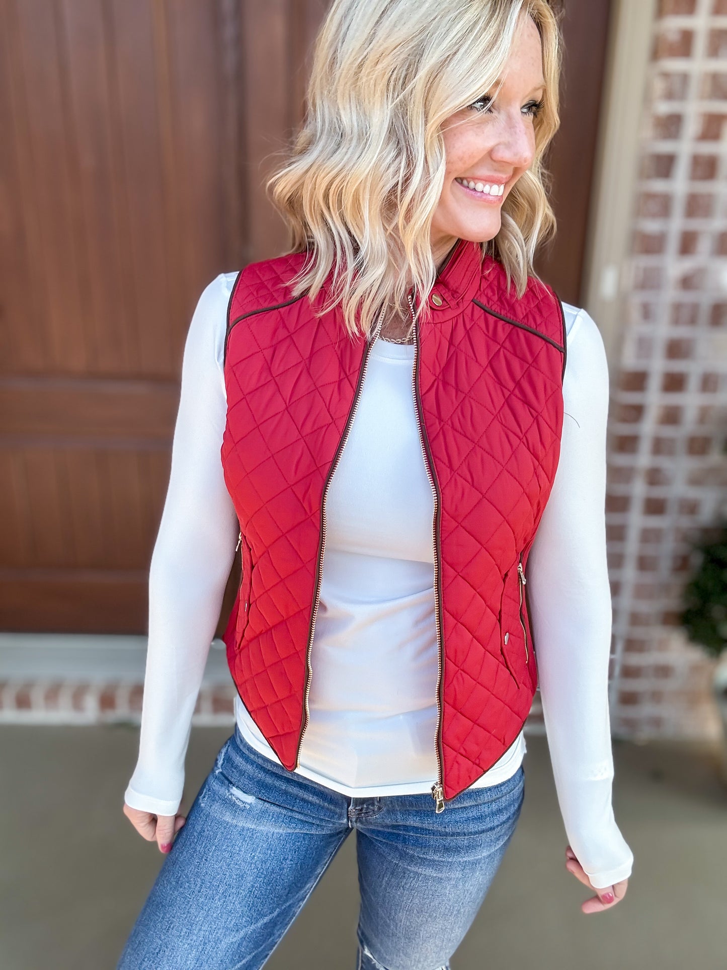 The Susan Quilted Vest