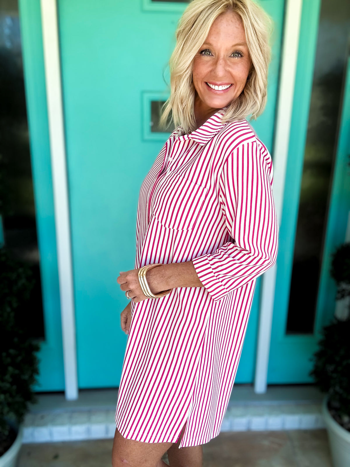 The Stripe Society Dress
