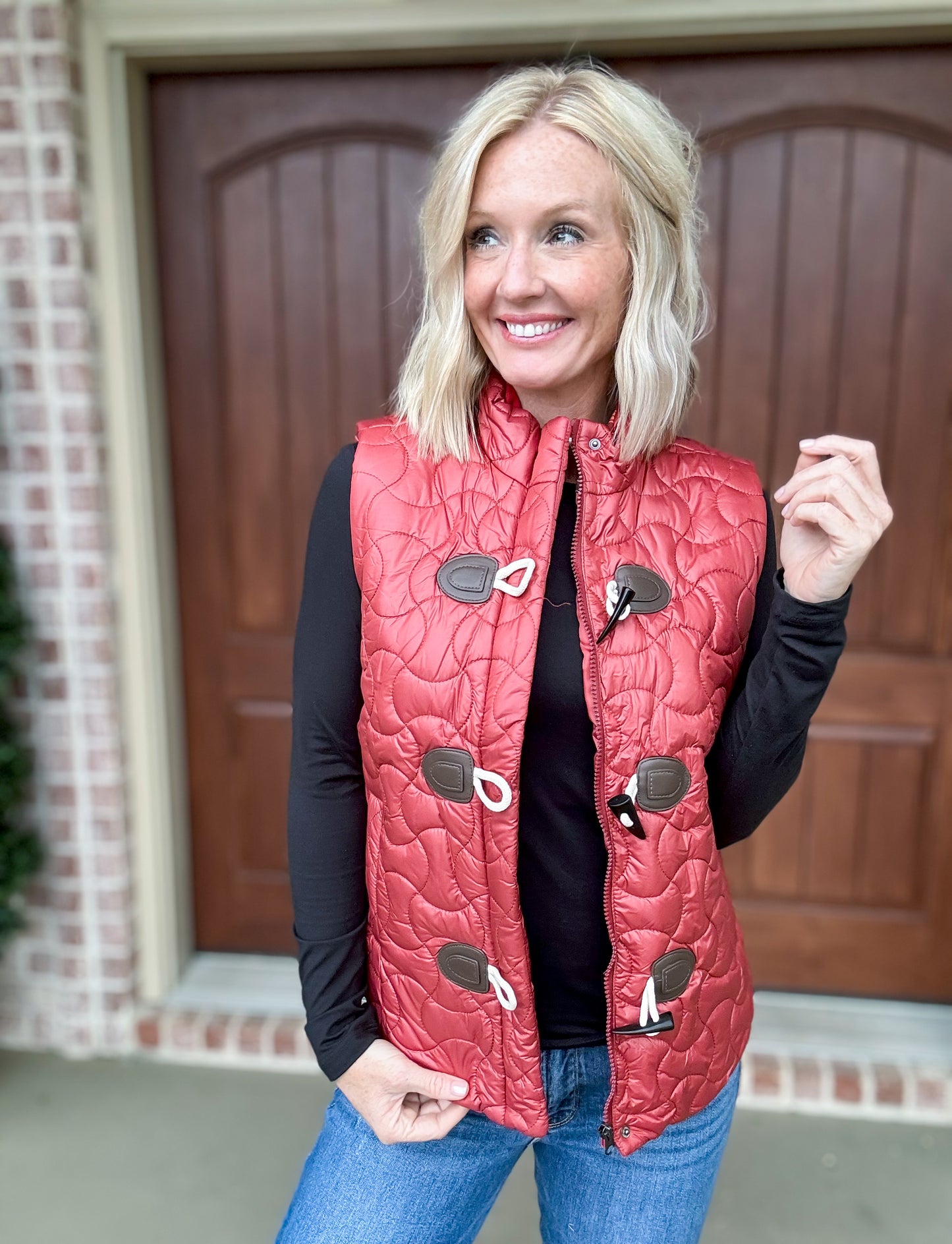 Quilted Northern Zip Vest