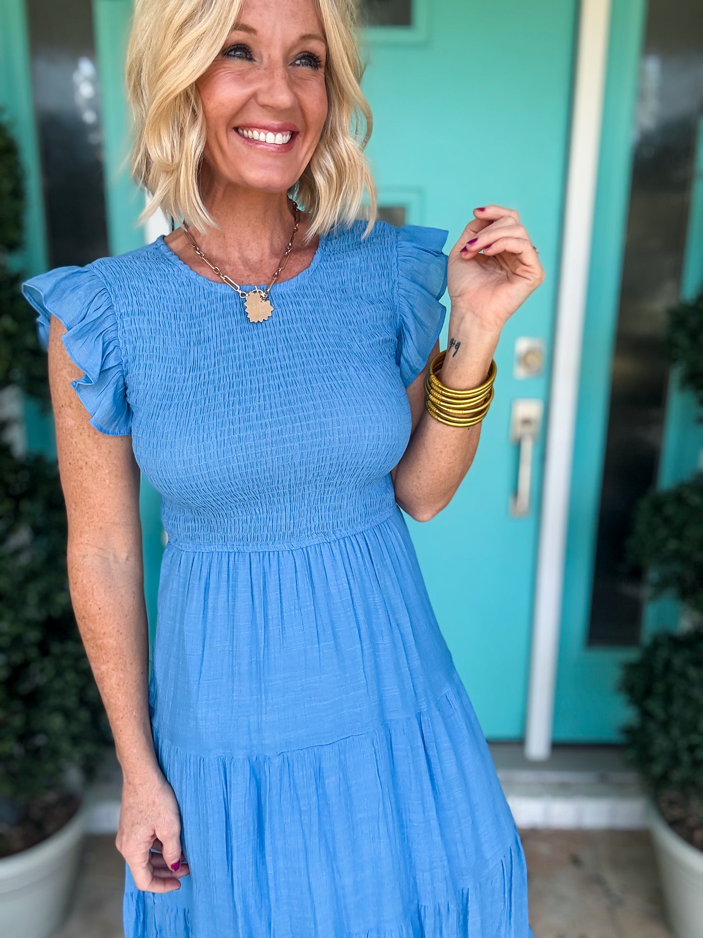 Sweet Magnolia Smocked Dress