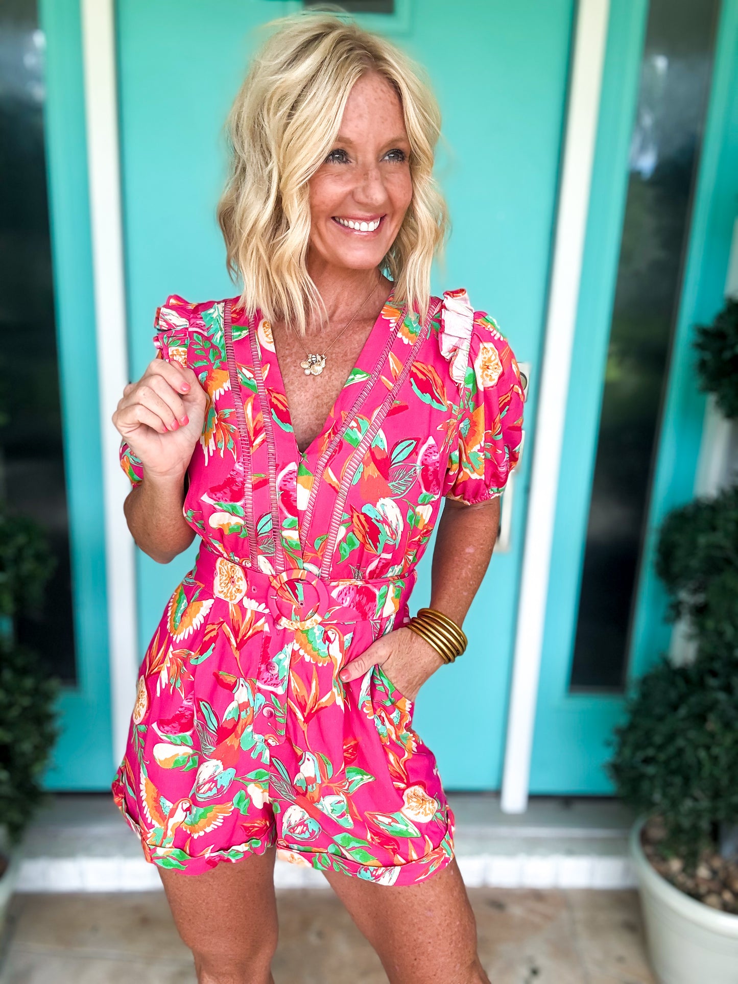 Rio Botonical Romper