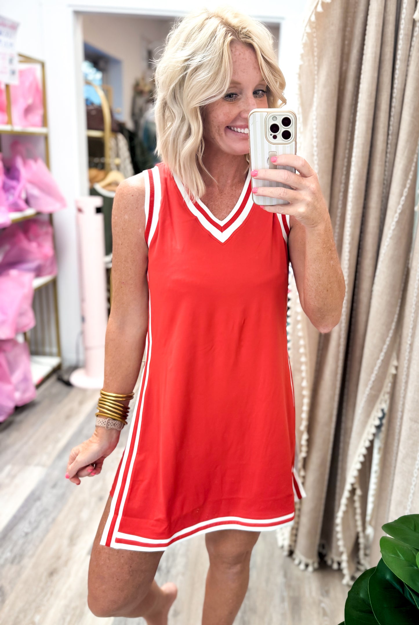 Sideline Tunic Biker Short Set | LUXE Material