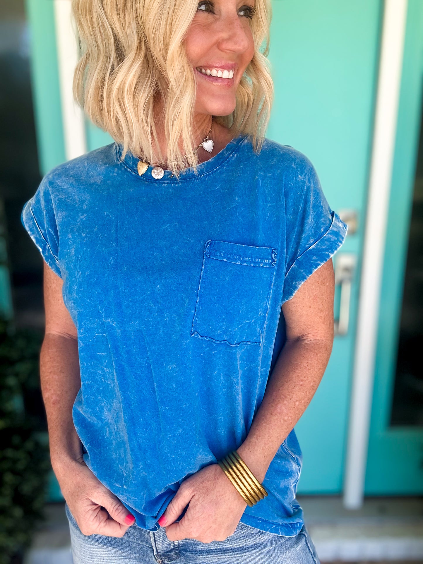 The Go-To Fold Sleeve Tee
