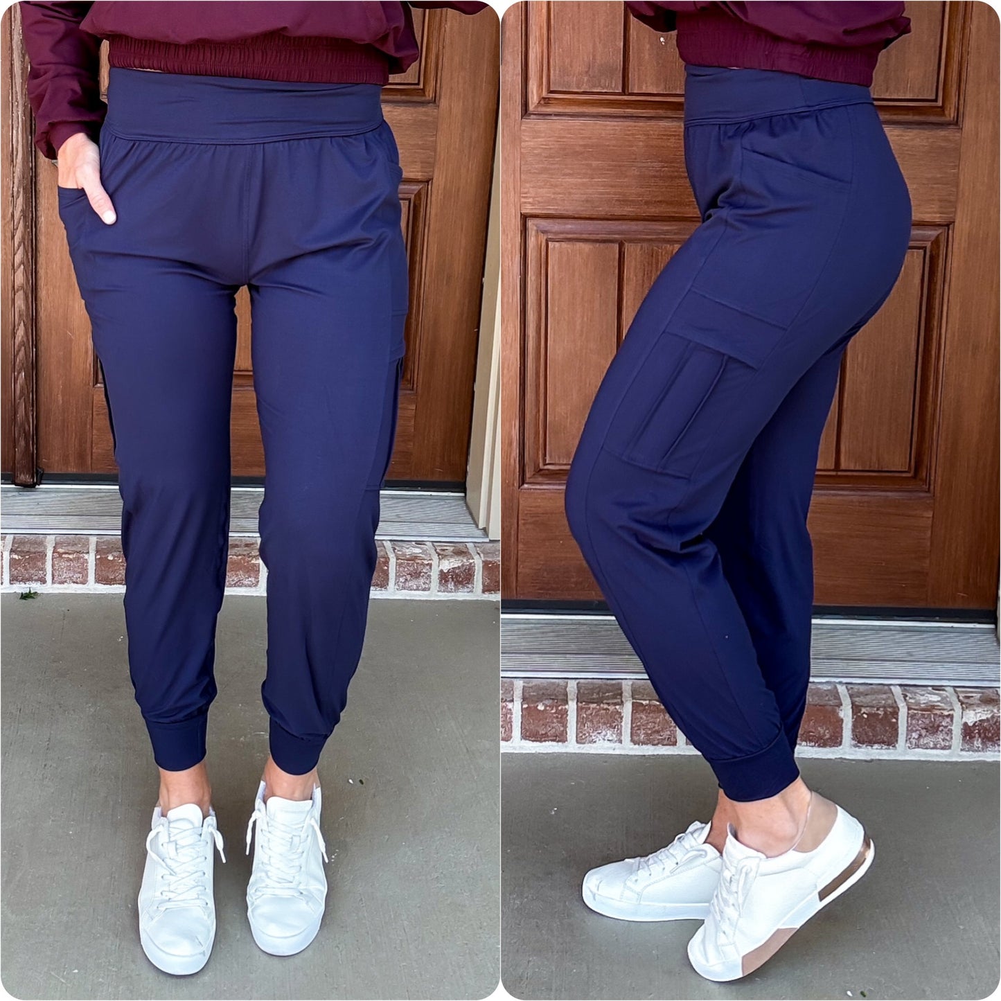 Lightweight Buttery Soft Joggers w/ Side Pockets — Primary Colors