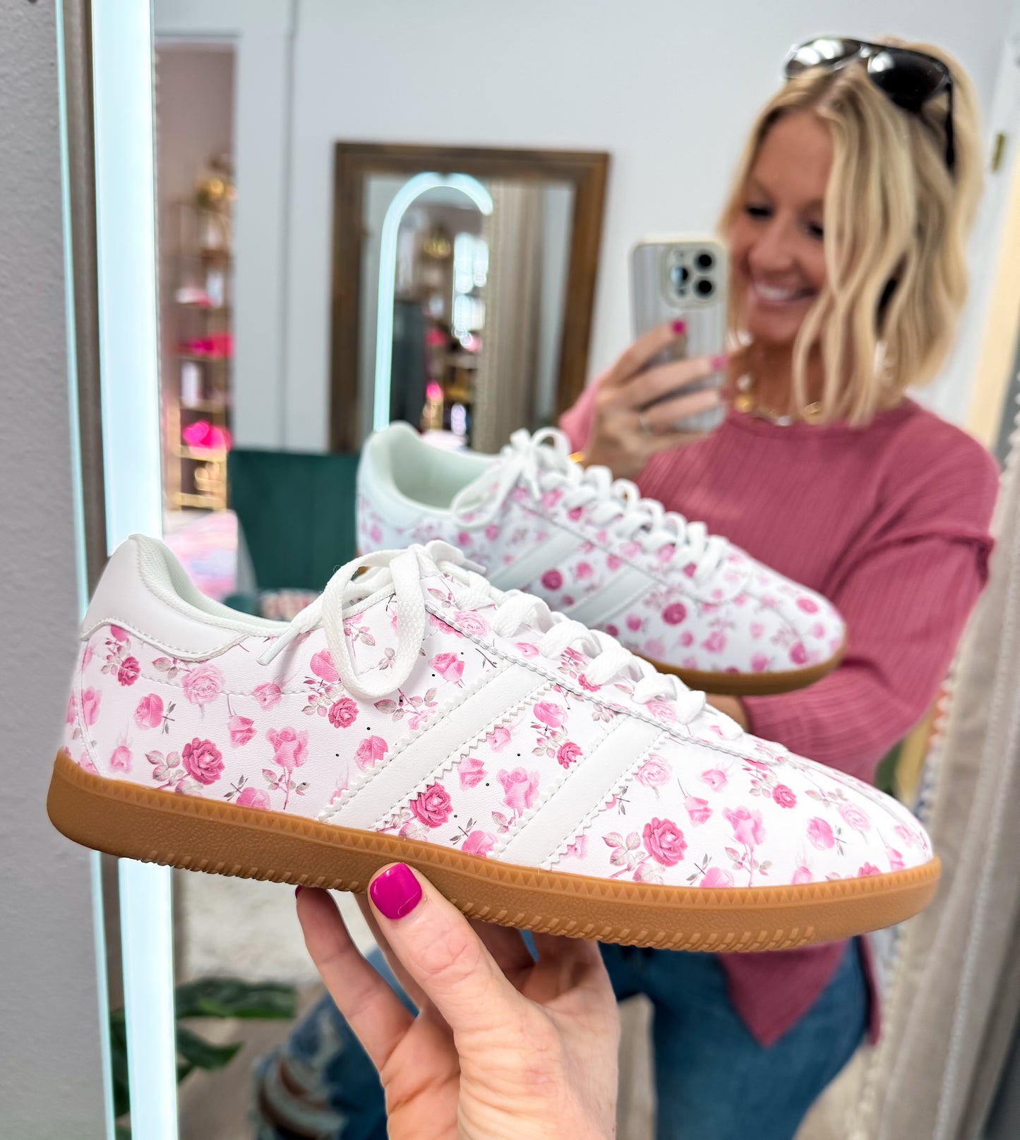 Floral Babe Sneakers