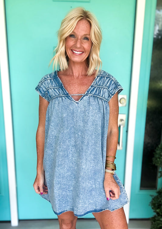 Southern Chambray Dress