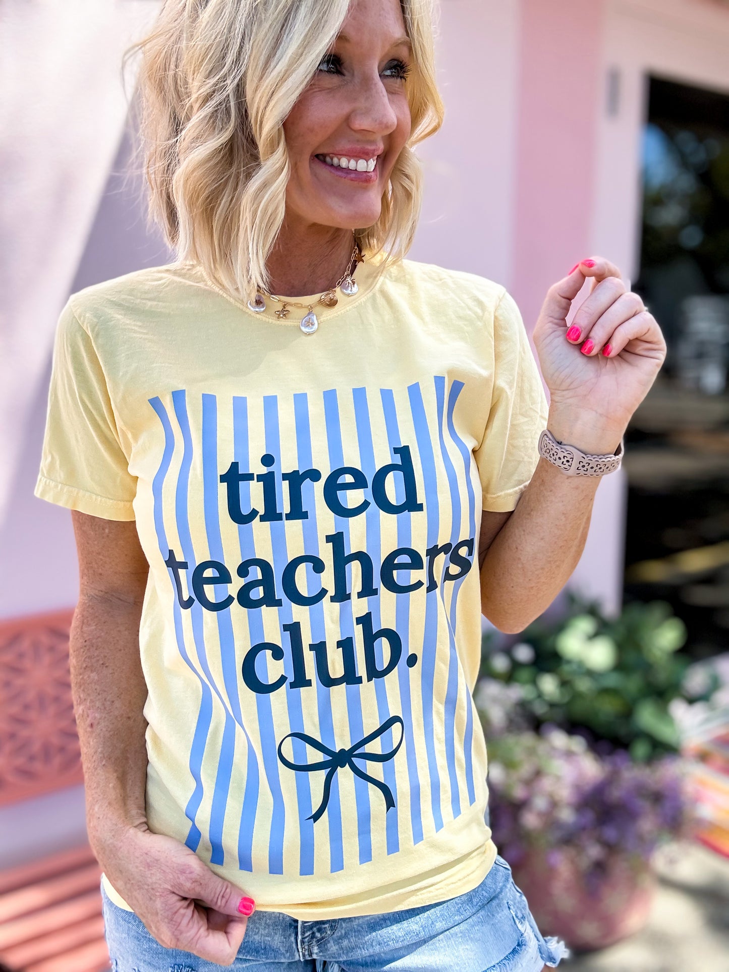 Tired Teachers Tee