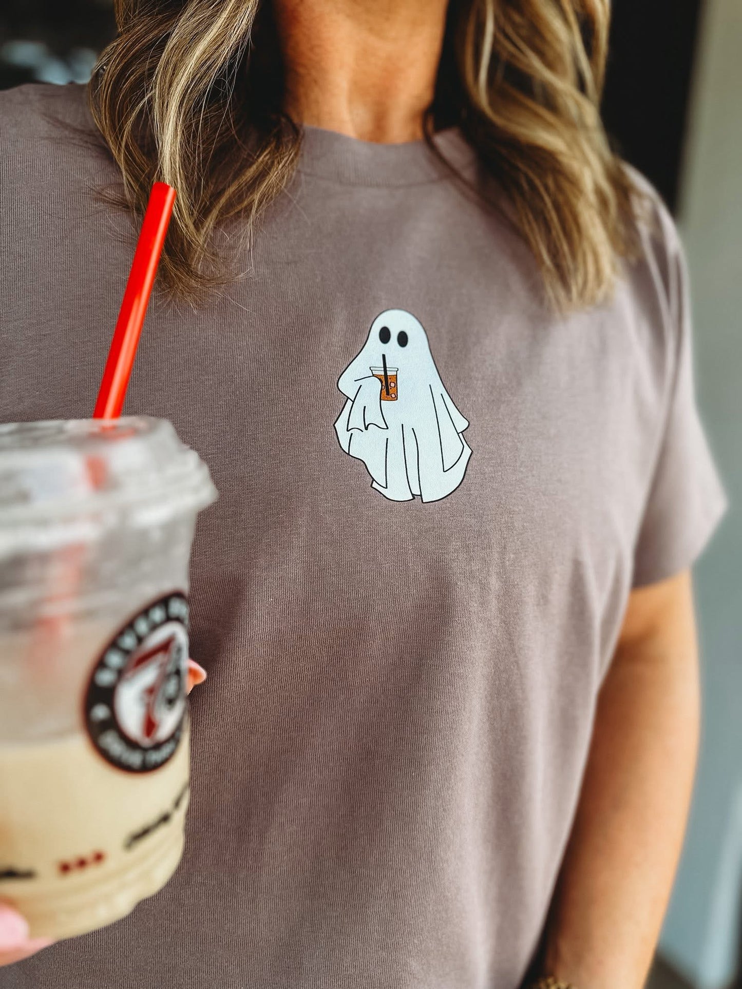 Iced Boo Cropped Tee