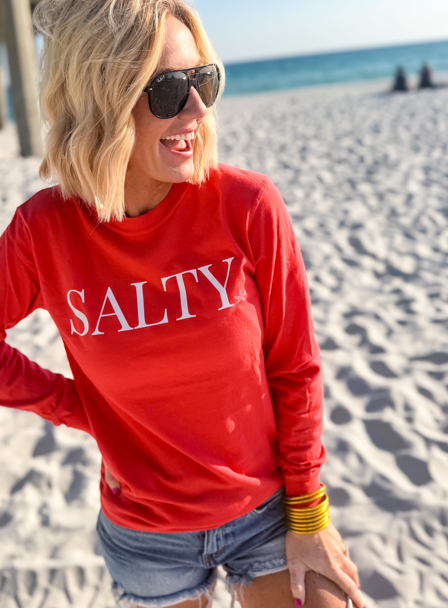 SALTY Comfort Colors LS Tee