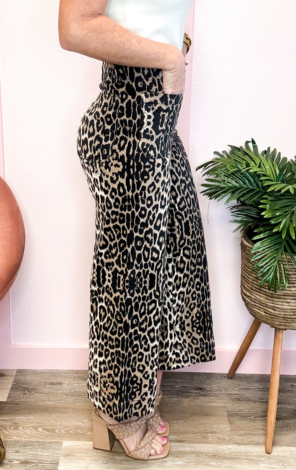 Safari Wide Leg Jeans