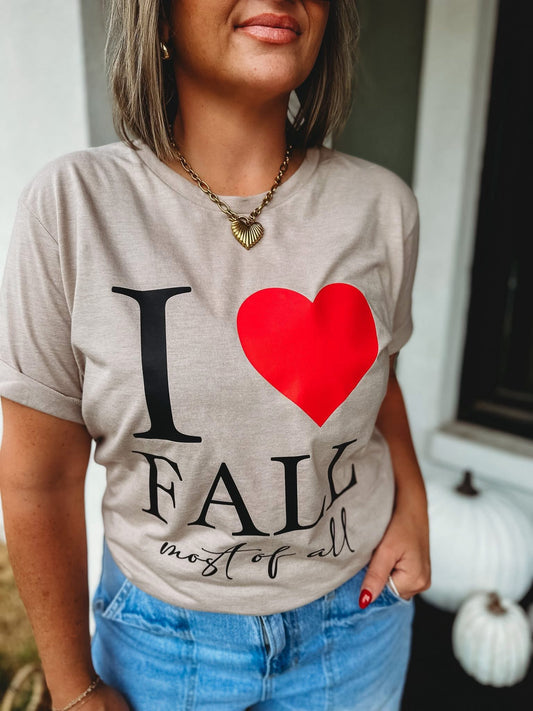 I Love Fall Tee
