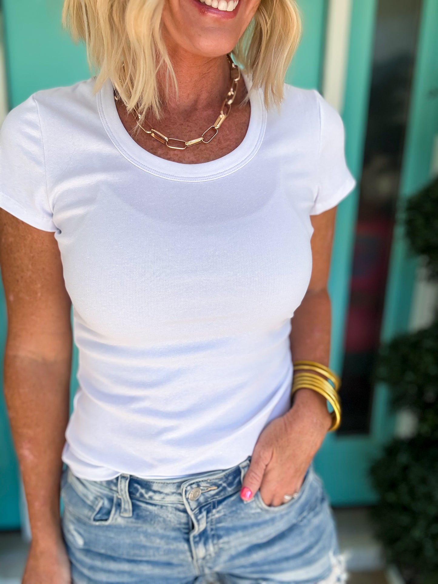 Classic & Clean Rib Tee