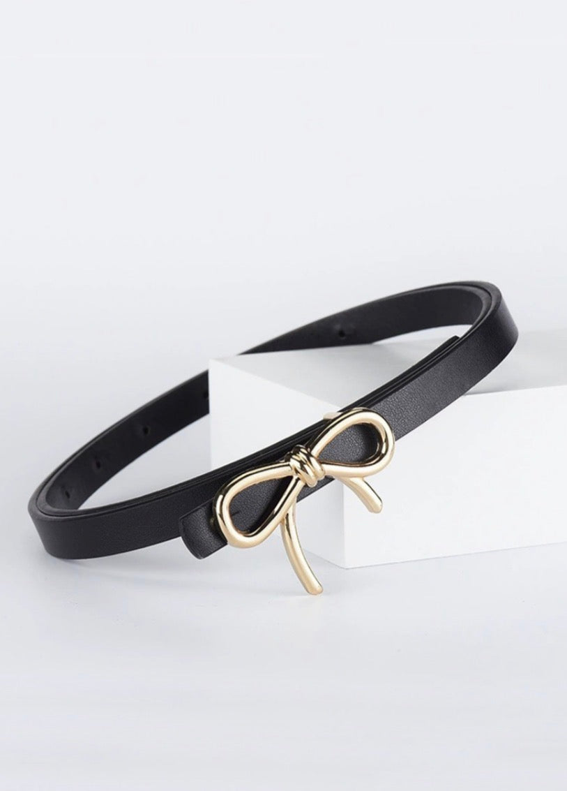 Bowknot Ribbon Buckle Belt