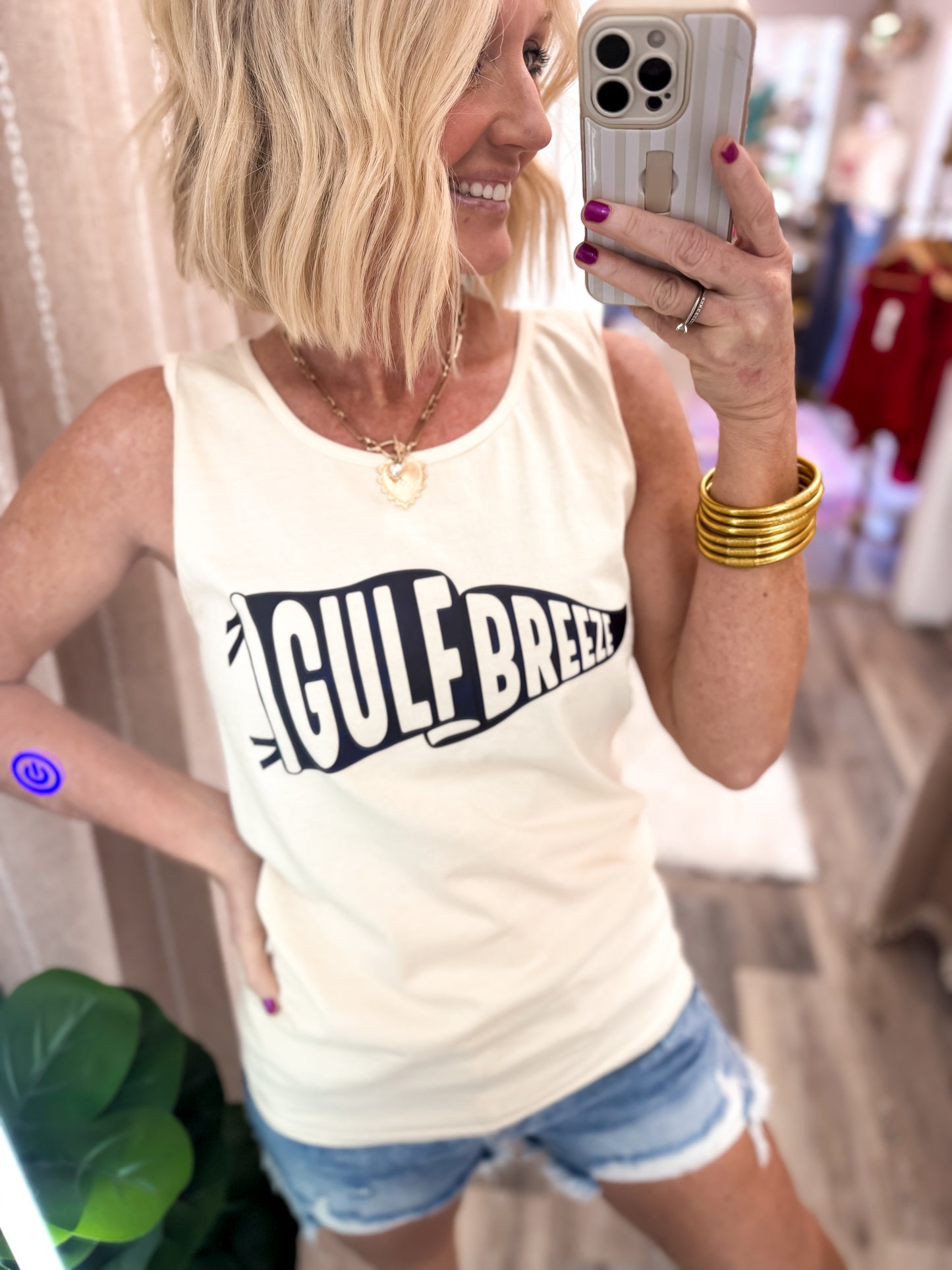 Gulf Breeze Pennant Tee/Tank
