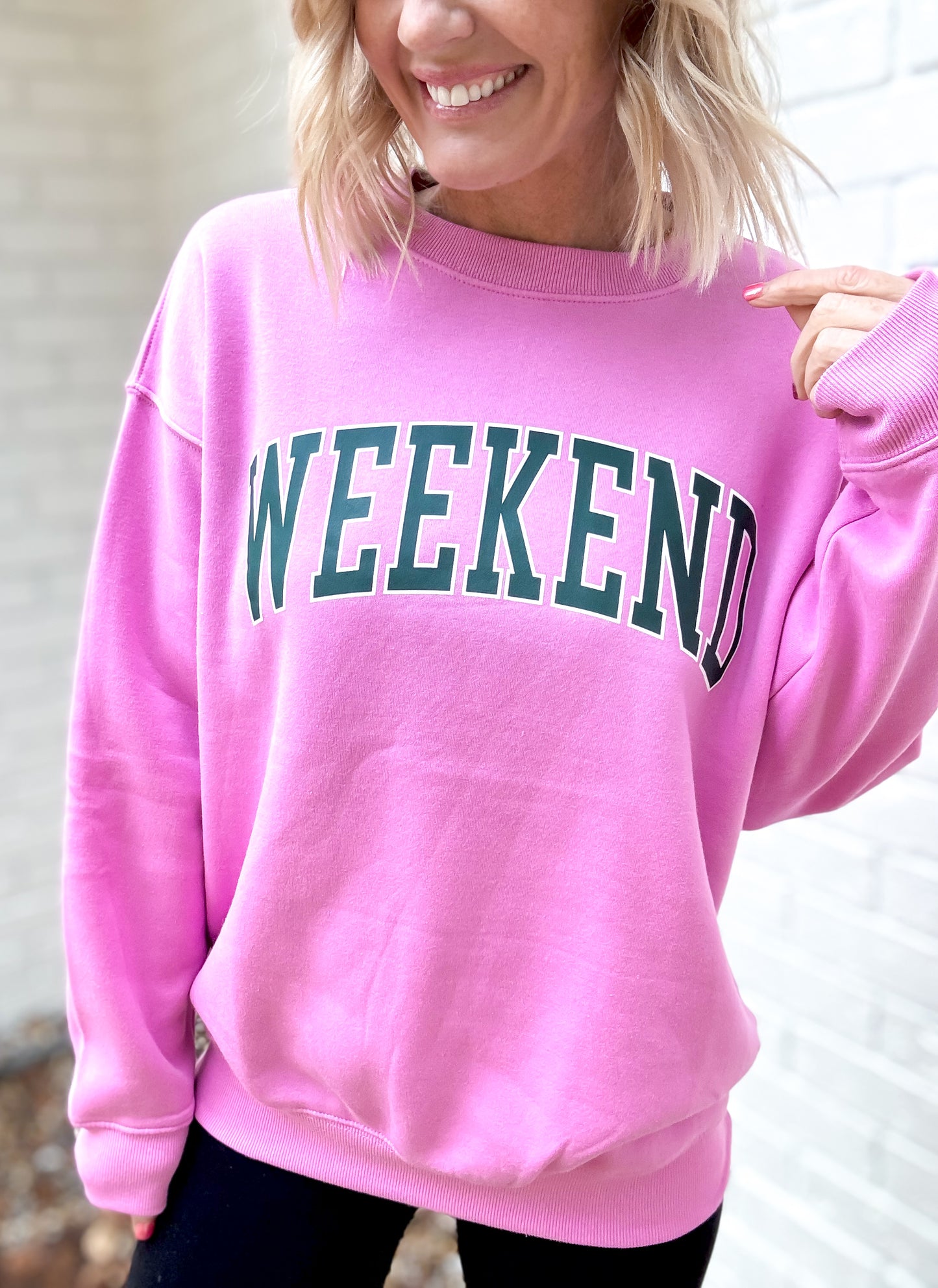 Weekend Graphic Sweatshirt