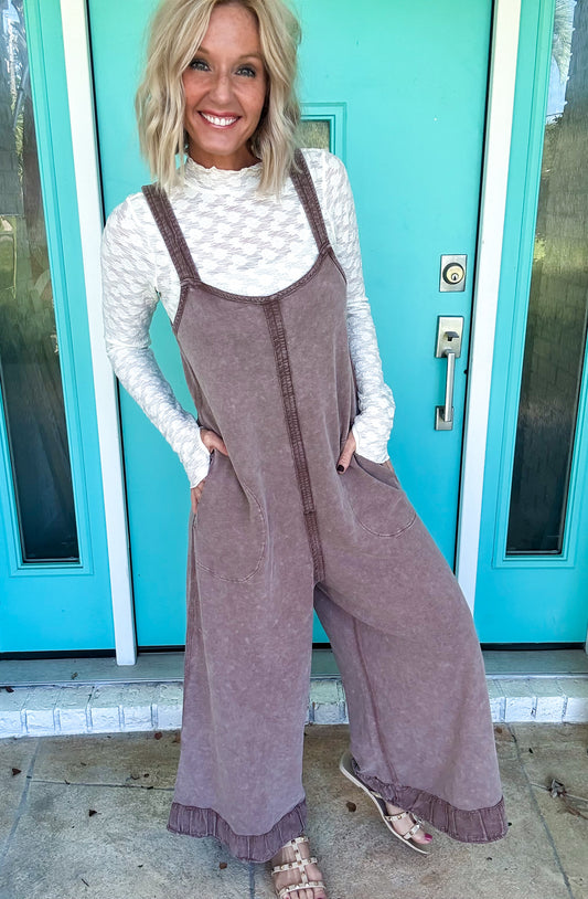 Mineral Muse Ankle Detail Jumpsuit