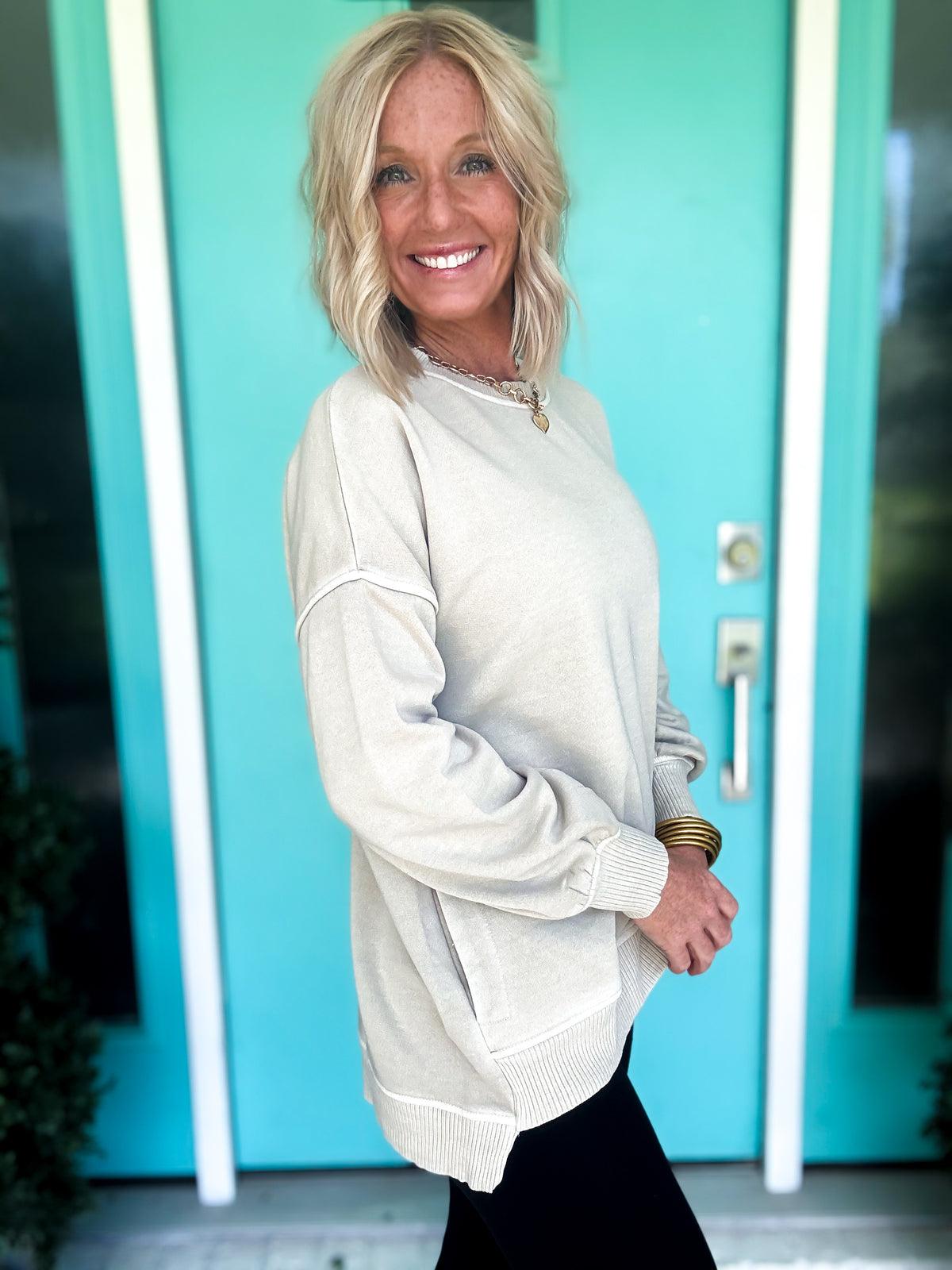 Fall High Low Sweatshirt