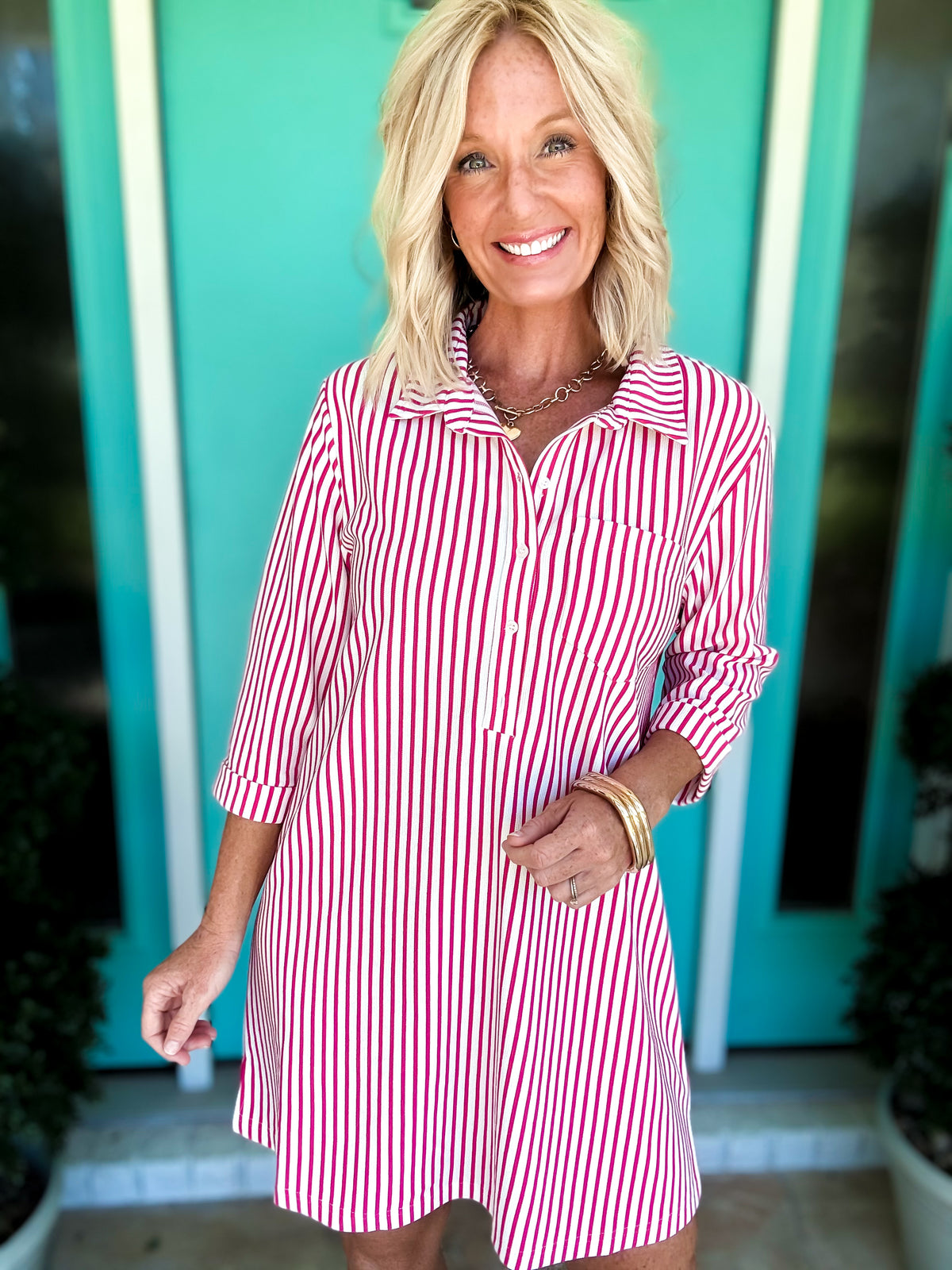 The Stripe Society Dress