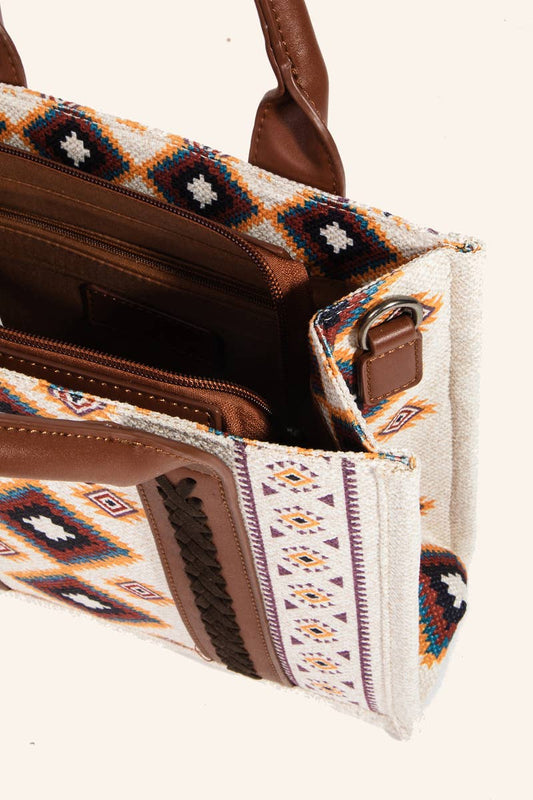 Boho Western Pattern Square Bag