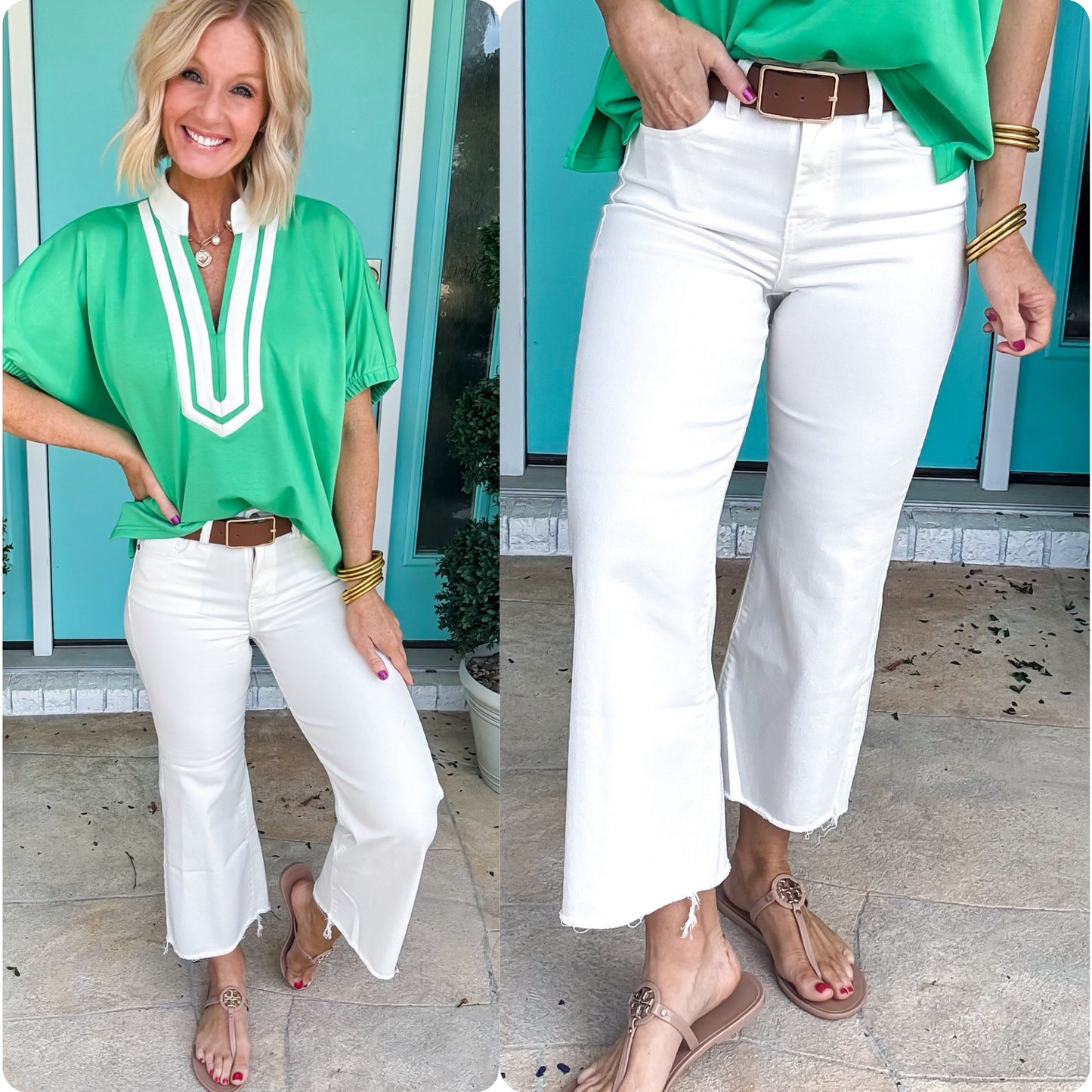 The Perfect White Denim