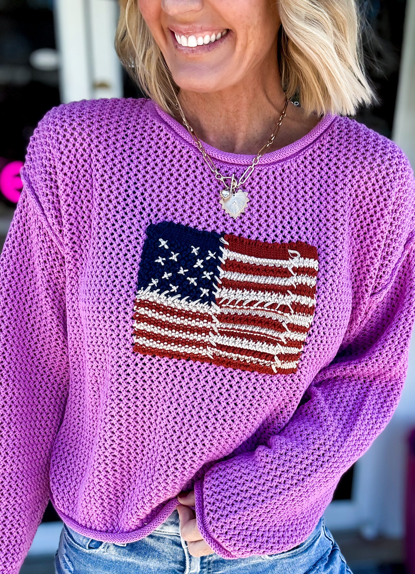 Backyard American Sweater
