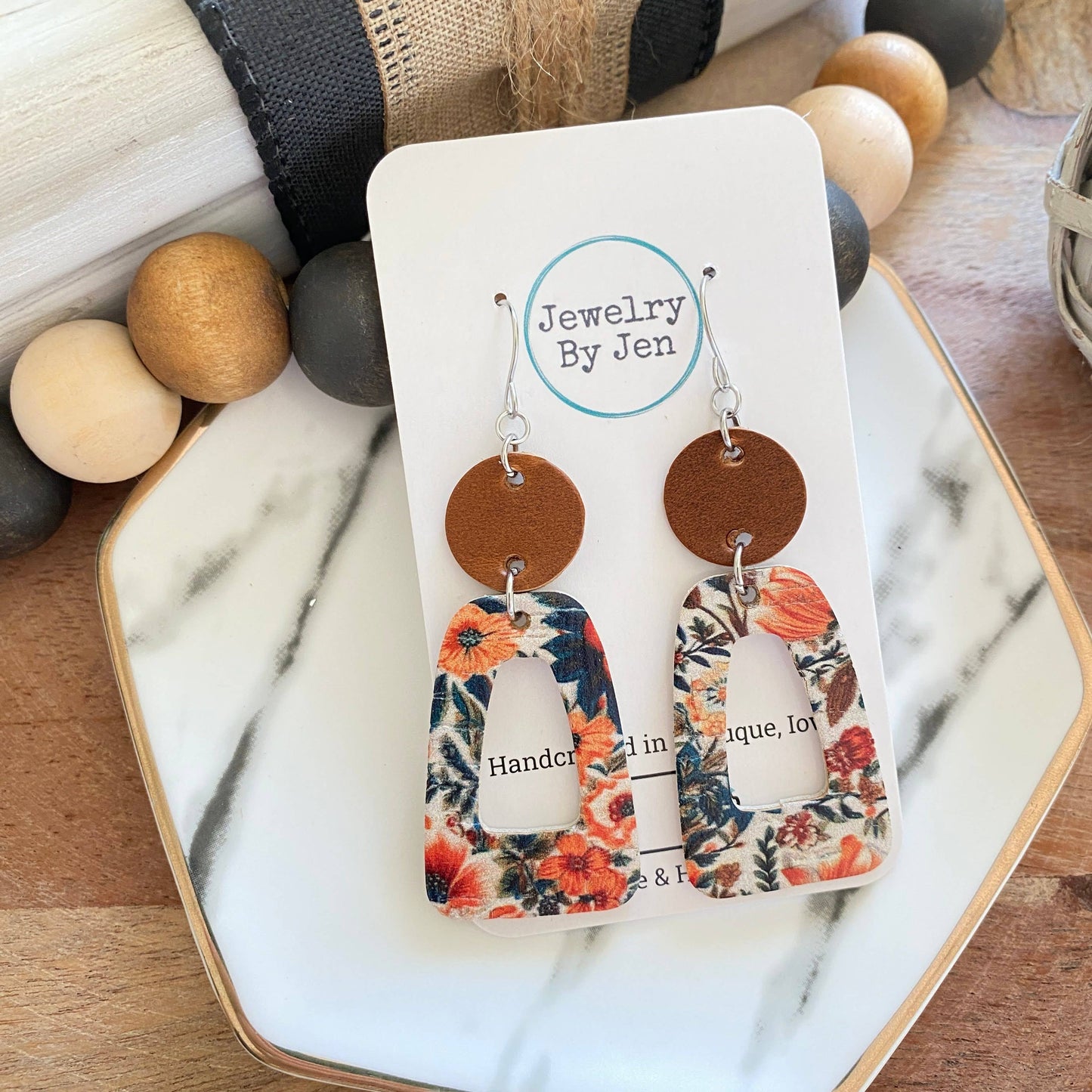 Trixie Earrings: Fall Garden