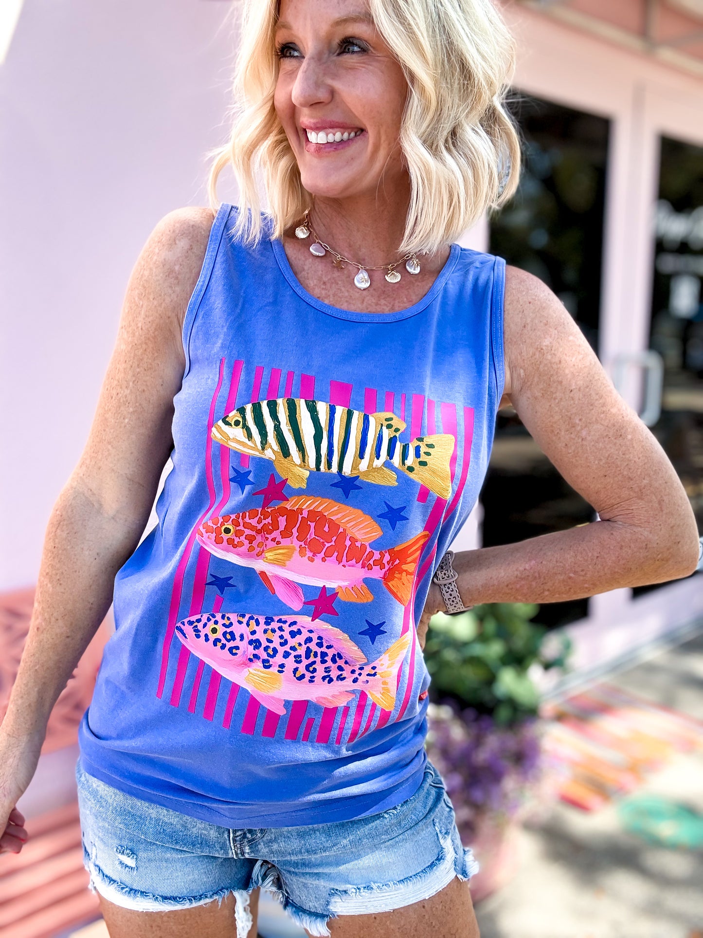 Fishing in the Dark Tank