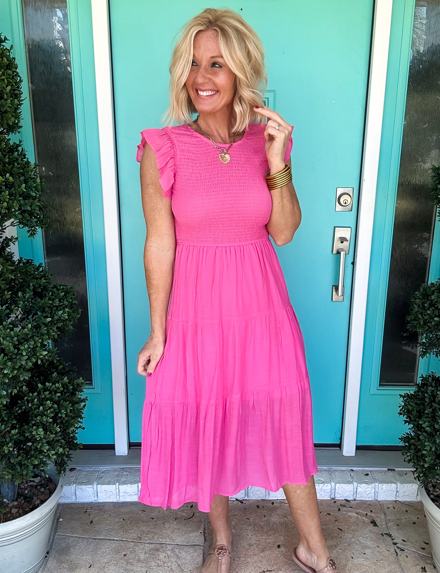 Sweet Magnolia Smocked Dress