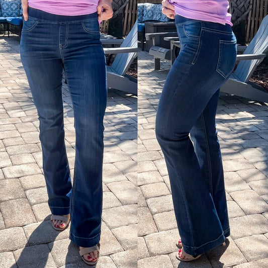 Get Ready For Comfort Flared Jeggings -- 30" inseam