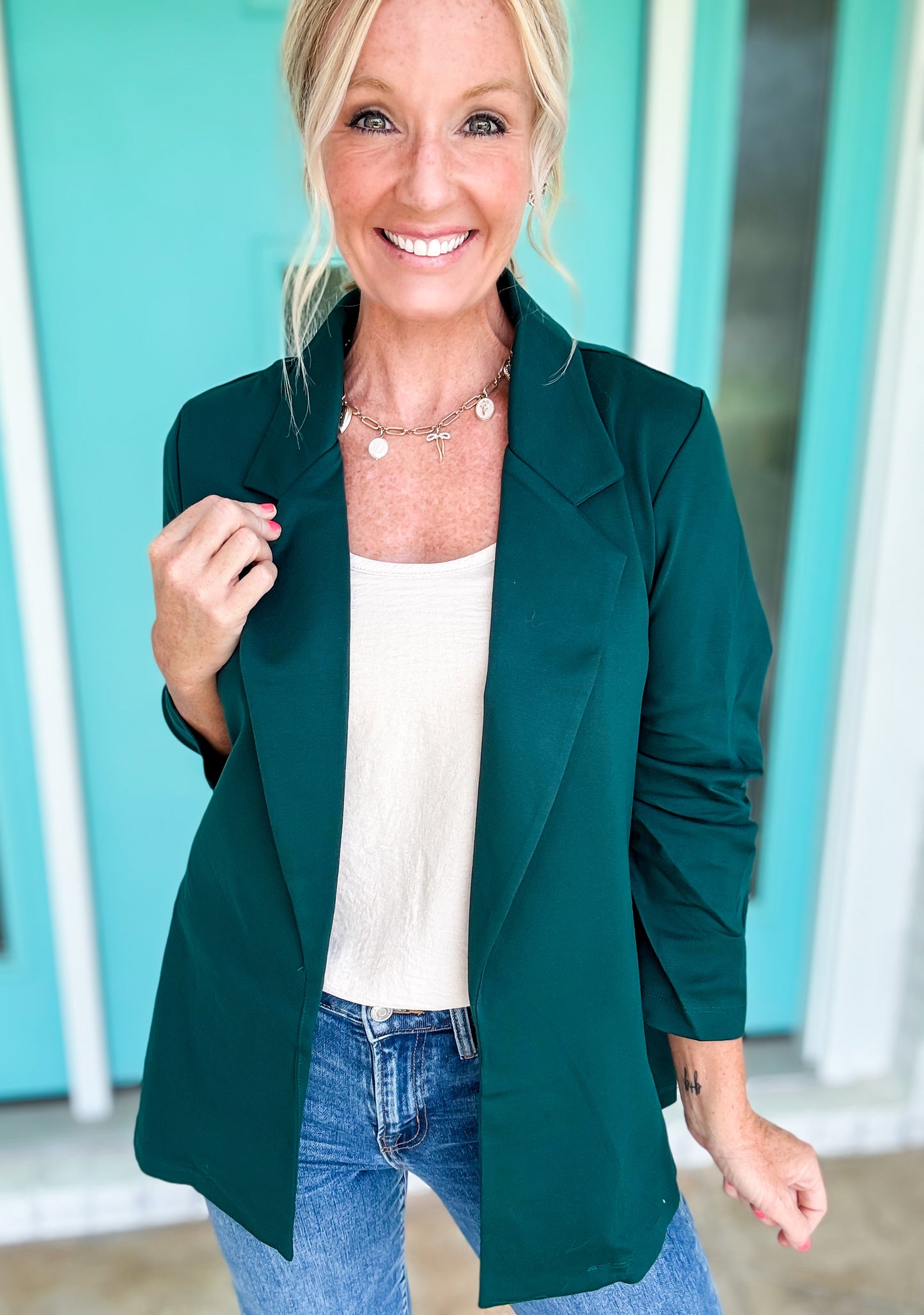 The Bella Flex Blazer *stretchy*