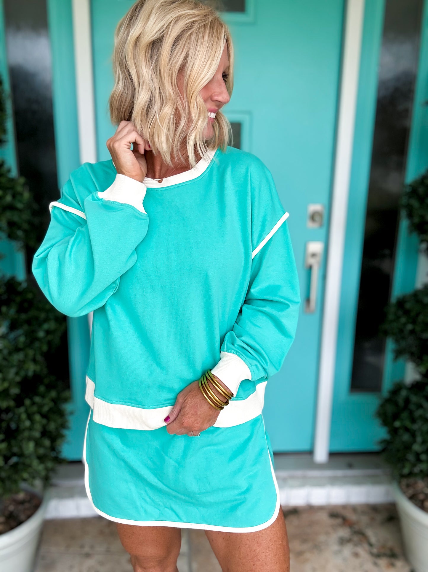 On The Go Girl Skort Set