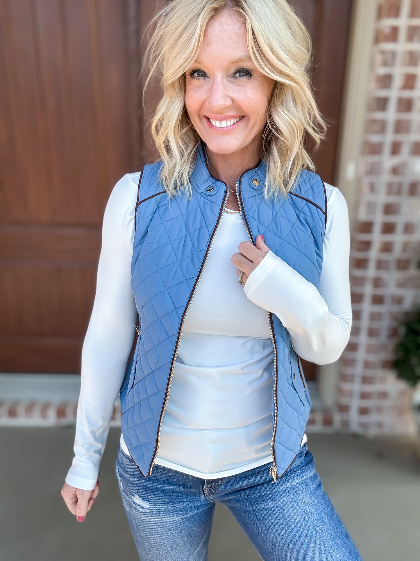 The Susan Quilted Vest